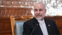 Visiting Iraq, Iran’s parliament speaker hails ‘new order’ in the region