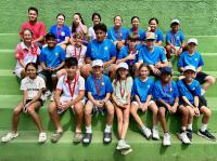 Tennis youngsters earn medals and connections on international tour
