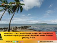 Pacific COP process begins in Fiji with call to put communities at centre of climate action