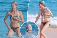 Selma Blair goes for a dip in Mexico one year after revealing she was ‘truly’ in MS remission
