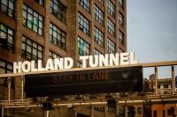 A 2-foot-wide electric train once patrolled the Holland Tunnel between New York and New Jersey