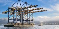 3 massive all-electric cranes arrive at Honolulu Harbor