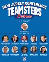 New Jersey Teamsters Endorse Bipartisan Slate of Pro-Union Candidates for Congress