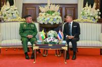 Myanmar military chief Ye Win Oo arrives in Thailand; HRW calls on Bangkok to halt deportation of 26 Karen villagers
