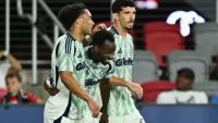 Alhassan Yusuf's hat trick powers Revolution to rout of D.C. United