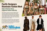 Fijian designers carry Pacific creativity to Fashion Week
