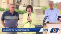 Department of Energy secretary visits Maine for new energy build