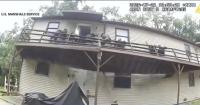 WATCH: Terrifying Moment Deck COLLAPSES Beneath U.S. Marshals During Missouri Raid on Convicted Sex Offender — Nine Officers Plunge to Ground