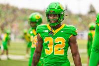 Oregon’s Linebacker Room Has a New Voice, a Healthy Veteran and a Pass-Rusher on the Move