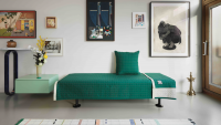 Doshi Levien’s first textile accessories collection for Hay is a contemporary take on Indian embroidery