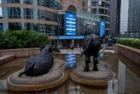 Bond relief ebbs, stocks fall as investors question Treasury's rescue efforts