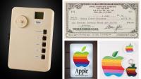 A ton of Apple memorabilia is up for auction, including Steve Jobs' 8th grade science project