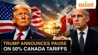 Donald Trump says US has reached a trade deal with Canada, pauses 50 per cent tariffs