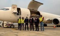 TAAG Angola flies two lions from Johannesburg to Lagos