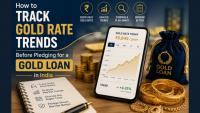 How To Track Gold Rate Trends Before Pledging For A Gold Loan In India