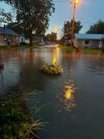 Heavy rain causes flooding in Frankfort and Clinton County