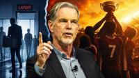Netflix co-founder lashes out at tech companies for laying off employees while calling them family
