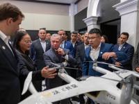 King visits Shenzhen showcase of Chinese companies operating in advanced air mobility, robotics, meets their senior executives