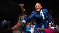 Maryland Gov. Wes Moore has spent 1 in 5 days of his term in other states