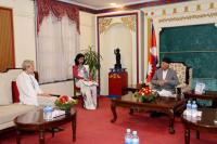 EU Ambassador pays farewell call on President Paudel