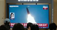 South Korea says North Korea fires barrage of short-range ballistic missiles toward the sea