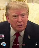 ‎"You're a Fake Reporter": Trump Lashes Out at CNN Journalist Over North Korea Drills Question