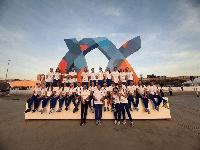The Flag of BiH ceremonially raised in Taranto