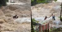 Tourists swept away by flash flood at Chiang Mai waterfall after ignoring warnings