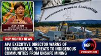 APA Executive Director Warns Of Environmental Threats To Indigenous Communities From Unsafe Mining.