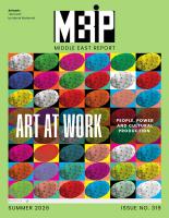 MER 319: Art at Work–People, Power and Cultural Production