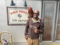 Meet the Man Touring Milwaukee With a Rooster