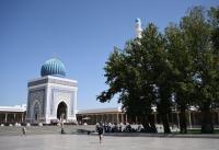 Azerbaijani journalists tour Uzbekistan’s Imam al-Bukhari Memorial Complex