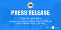 Governor Ivey Announces More Than $52 Million in GoMESA Funded Projects for 2026