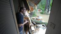 Flash flooding causing water rescues, closed roads Early-morning flash flooding closed roads and stranded motorists in cars Aug. 20 in central Ohio after several days of heavy rain. 
