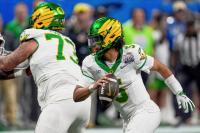 QB Dante Moore’s offseason included golf, bowling and growth. Now comes football for No. 2 Oregon