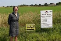 Green Party MPP tours controversial development site