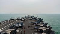 New aircraft carrier arrives in Middle East to replace USS Lincoln