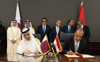 Qatar, Egypt review bilateral relations, regional developments