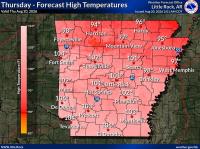 Little Rock to hit historic streak Thursday as extreme heat contributes to drought, wildfire conditions statewide