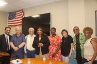 Adrienne Adams makes her case for lieutenant governor at Brooklyn’s Thomas Jefferson Club