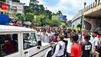 Transporters’ Jorabat blockade chokes Guwahati-Shillong traffic