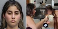 Florida momfluencer hit with 'immigration hold' after filming herself pouring hot wax on children, setting fire to kitchen