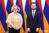 Hayk Konjoryan Outlined Civil Contract Faction’s Legislative Priorities to UK Ambassador Alexandra Cole