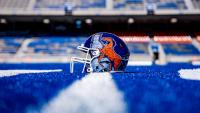 Boise State unveils stunning helmet celebrating 40 years of The Blue