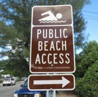 BEACHES OUT FRONT IN ACCESS DISPUTES