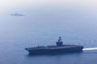 New carrier arrives in Middle East