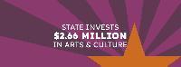 State Invests $2.66 Million in Nonprofit Arts & Culture Sector