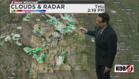 Thunderstorms could bring winds, hail and heavy rain into New Mexico