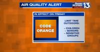 Shelby County Health Department extends Code Orange Air Quality Alert through Saturday