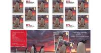 Falklands’ Gentoo Penguin Postcard Rate Booklet Stamps